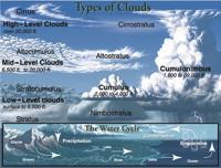 Types of Clouds Chart