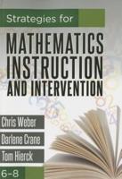 Strategies for Mathematics Instruction and Intervention, 6-8