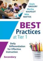 Best Practices at Tier 1