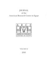 Journal of the American Research Center in Egypt, Volume 52 (2016)