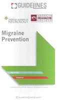 Migraine Prevention Guidelines Pocketcard