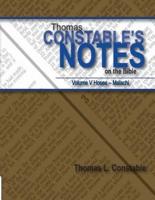 Thomas Constable Notes on the Bible