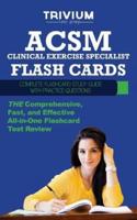 ACSM Clinical Exercise Specialist Flash Cards
