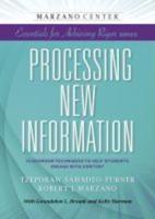 Processing New Information