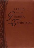 RVR 1960 Biblia Para La Guerra Espiritual - Imitación Piel Marrón Con Índice / S Piritual Warfare Bible, Brown Imitation Leather With Index