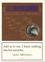 Booklover's Brooch and Lapel Pin: Walt Whitman: Pkg of 4