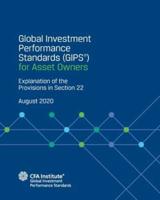 Global Investment Performance Standards (GIPS(R)) for Asset Owners
