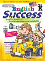 Complete English Success Preschool - Learning Workbook for Preschool Students - English Language Activity Childrens Book - Aligned to National and State Standards