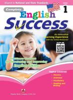 Complete English Success Grade 1 - Learning Workbook for First Grade Students - English Language Activity Childrens Book - Aligned to National and State Standards