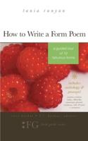 How to Write a Form Poem