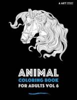 Animal Coloring Book for Adults Vol 6