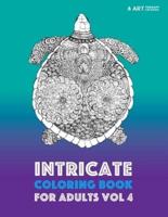 Intricate Coloring Book For Adults Vol 4