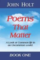 Poems That Matter - Book One