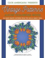 Vintage Patterns: Adult Coloring Book