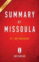 Summary of Missoula: by Jon Krakauer   Includes Analysis