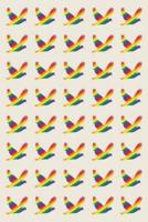 LGBTQ+ Rights Field Journal Notebook, 100 pages/50 sheets, 4x6"