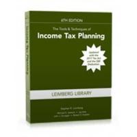 Tools & Techniques of Income Tax Planning 6th Edition