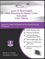 Learn To Read English With Directions In Haitian Creole Assessment: Color Edition
