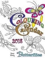 Colouring Calendar 2018 Butterflies (UK Edition)
