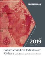 Construction Cost Index - April 2019