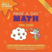 Addition & Math Handwriting Book 9: Practice Writing Numbers & Adding 5 to Numbers 0-5