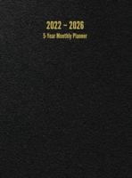 2022 - 2026 5-Year Monthly Planner