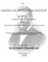 American Christian Review (Vol. 1, 1856)