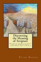 Discovering the Meaning of Scripture