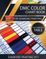 DMC Color Chart Book for Diamond Painting : The Complete Table: 2019 DMC Color Card
