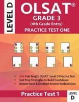 OLSAT Grade 3 (4Th Grade Entry) Level D