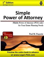 Simple Power of Attorney