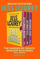 The Murder by Month Romcom Mystery Fall Bundle: Three Full-length Romcom Mystery Novels (Books 5-7)