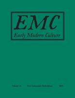 Early Modern Culture: Vol. 14