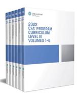 CFA Program Curriculum 2022. Level III, Box Set