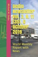 Dediu Newsletter Vol. 3, N. 11 (35), 6 October 2019