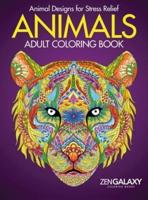 Adult Coloring Book: Animals: Calming Animal Designs