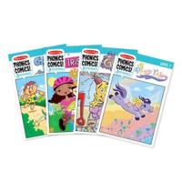 Phonics Comics Level 1 Assortment (12 Books: 3 Each of 31500,01,02,04)