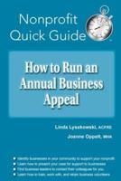 How to Run an Annual Business Appeal