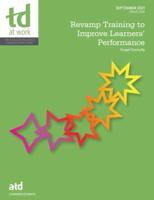 Revamp Training to Improve Learners' Performance