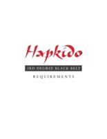 Hapkido: 3rd Degree Black Belt Requirements