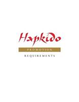 Hapkido: Promotion Requirements