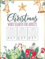 Christmas Word Search For Adults: Puzzle Book   Holiday Fun For Adults and Kids   Activities Crafts   Games