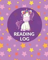 Reading Log Book For Girls: Reading Notebook, Record And Organize Book Information, Writing Prompts For Young Readers, Student And Homeschool Reading Tracker