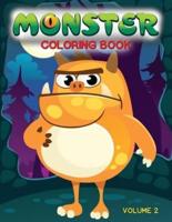 Monster Coloring Book: Volume 2