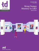 Bring Design Mastery to L&D
