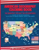 American Geography Coloring Book