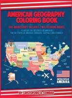 American Geography Coloring Book