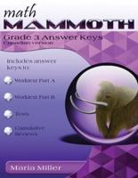 Math Mammoth Grade 3 Answer Keys, Canadian Version