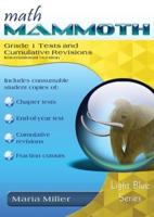 Math Mammoth Grade 1 Tests and Cumulative Revisions, International Version