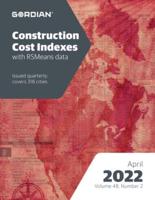 Construction Cost Indexes April 2022